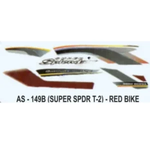 Graphics Sticker Set For Hero Honda Super Splendor
