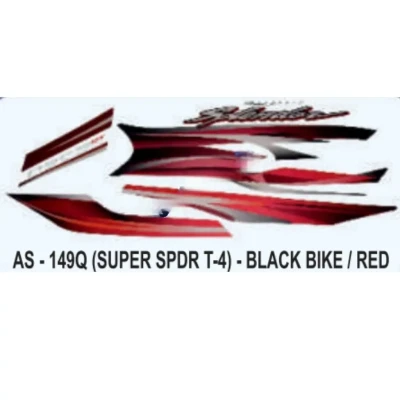 Sticker Set For Hero Honda Super Splendor