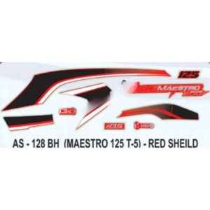 Sticker Set For Hero Maestro Edge 125 I3s