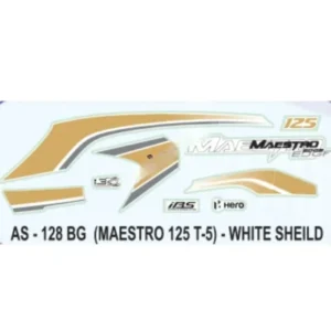 Sticker Set For Hero Maestro Edge 125 I3s