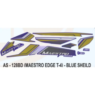 Graphics Sticker Set For Hero Maestro Edge