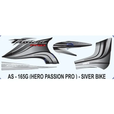 Graphics Sticker Set For Hero Passion Pro