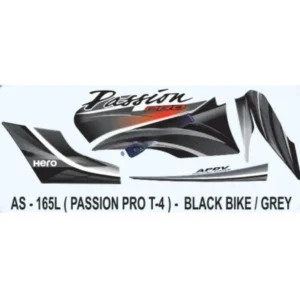 Graphics Sticker Set For Hero Passion Pro