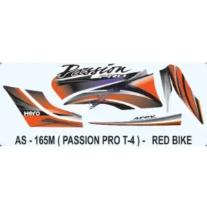 Graphics Sticker Set For Hero Passion Pro