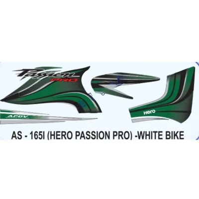 Graphics Sticker Set For Hero Passion Pro