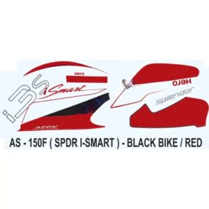 Sticker Set For Hero Splendor Ismart I3s
