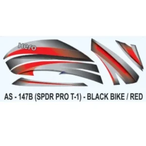 Graphics Sticker Set For Hero Splendor Pro