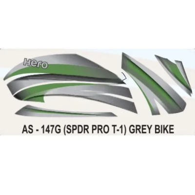 Graphics Sticker Set For Hero Splendor Pro