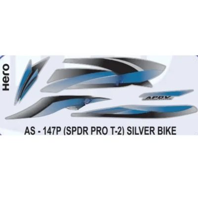 Sticker Set For Hero Splendor Pro