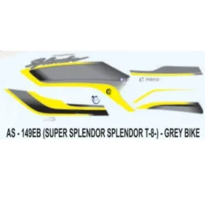 Sticker Set For Hero Super Splendor