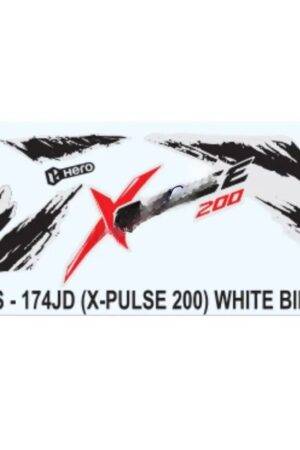graphics-sticker-set-for-hero-xpulse-200-white-vehicle-both-sides Sticker Set For Hero Xpulse 200