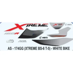 Sticker Set For Hero Xtreme 160r Bs6