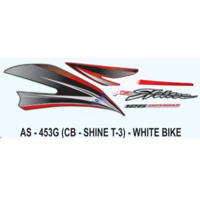 Graphics Sticker Set For Honda Cb Shine