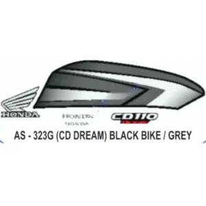 Grey Sticker Set For Honda Cd 110 Dream