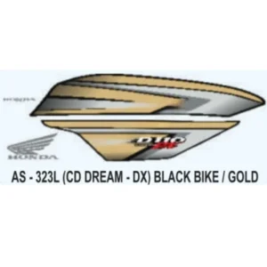 Graphics Sticker Set For Honda Cd 110 Dream Dx