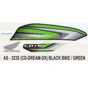 Green Sticker Set For Honda Cd 110 Dream Dx