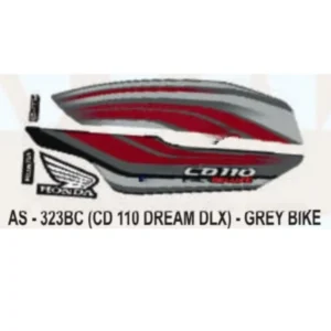 Graphics Sticker Set For Honda Cd Dream 110 Dlx