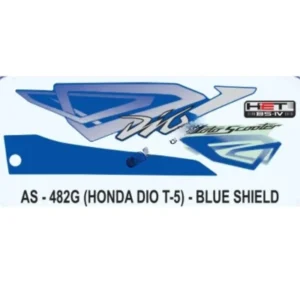 Blue Sticker Set For Honda Dio product image