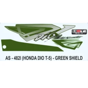 Green Sticker Set For Honda Dio product image