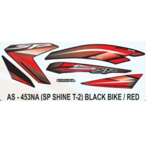 Graphics Sticker Set For Honda Sp Shine