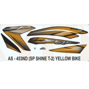 Graphics Sticker Set For Honda Sp Shine