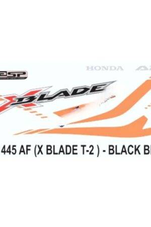 graphics-sticker-set-for-honda-x-blade-type-2-abs-black-vehicle-both-sides Sticker Set For Honda X Blade