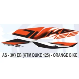 Sticker Set For Ktm Duke 125