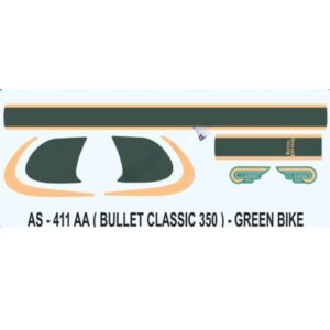 Graphics Sticker Set For Royal Enfiled Bullet Classic 350