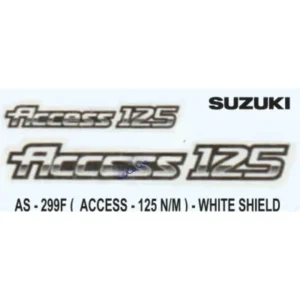 Graphics Sticker Set For Suzuki Access 125