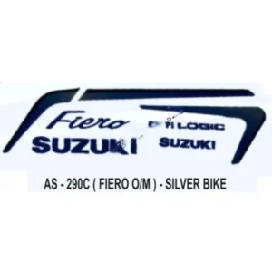 Sticker Set For Silver Suzuki Fiero