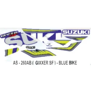 Sticker Set For Suzuki Gixxer Sf
