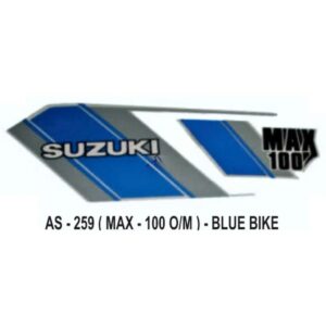 Sticker Set For Suzuki Max 100