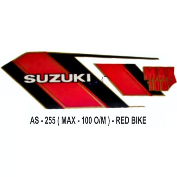 Graphics Sticker Set For Suzuki Max 100