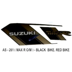 Sticker Set For Suzuki Max R