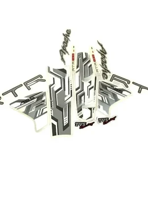 Sticker Set For Tvs Apache Abs