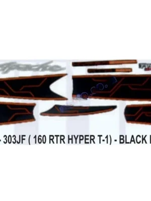 Sticker Set For Tvs Apache Rtr 160