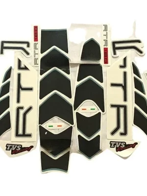 Sticker Set For Tvs Apache Rtr 180