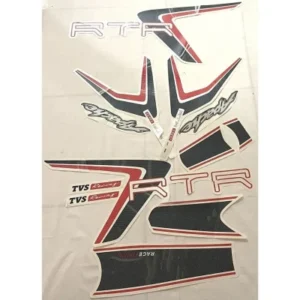 Sticker Set For Tvs Apache Rtr Racing 2020