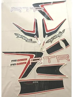 Sticker Set For Tvs Apache Rtr Racing 2020
