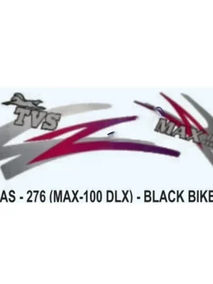 Sticker Set For Tvs Max 100 Deluxe