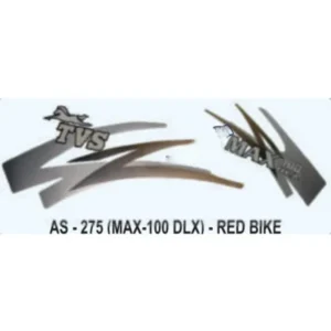 Sticker Set For Tvs Max 100 Deluxe