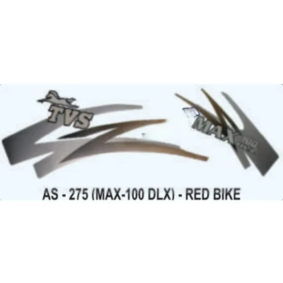 Sticker Set For Tvs Max 100 Deluxe