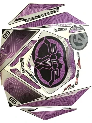 Sticker Set For Tvs Ntorq 125