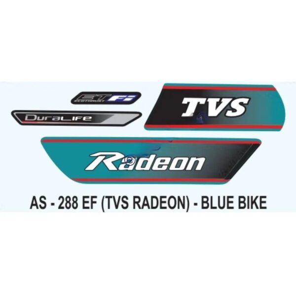 Sticker Set For Tvs Radeon Fi