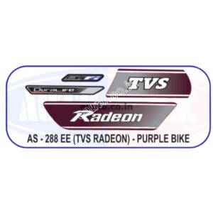 Graphics Sticker Set For Tvs Radeon Fi