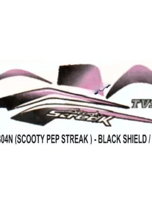 Sticker Set For Tvs Scooty Pep Streak