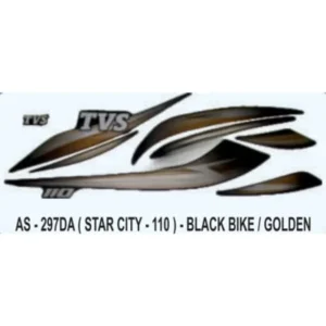 Graphics Sticker Set For Tvs Star City 110