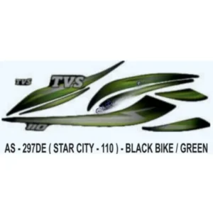 Graphics Sticker Set For Tvs Star City 110