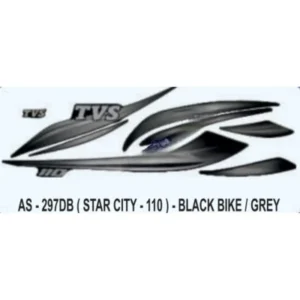 Graphics Sticker Set For Tvs Star City 110