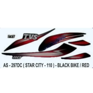 Graphics Sticker Set For Tvs Star City 110
